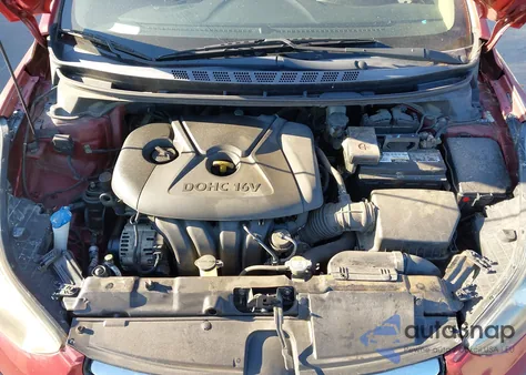 2013 Hyundai Elantra Gls из США, поврежденный, VIN 5NPDH4AE2DH450981